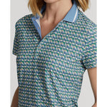 RLX Ralph Lauren 女式印花气流高尔夫 Polo 衫 - 春季柳条