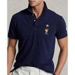 Polo Performance Ralph Lauren 定制修身高性能小熊 Polo 衫 - 法国海军蓝
