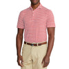 Polo Golf Ralph Lauren Tour Pique 条纹 Polo 衫 - 右舷红色/白色