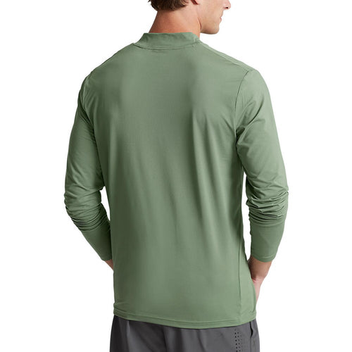 RLX Ralph Lauren 高性能高领毛衣 - 工装绿