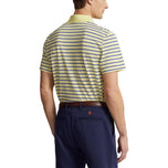 RLX Ralph Lauren Tour Pique Stripe Polo衬衫 - 布里斯托尔黄色