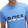 BOSS Tee 1 高尔夫衬衫 - 亮蓝色