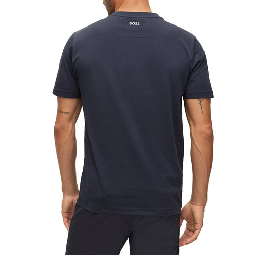 BOSS Tee 1 高尔夫衬衫 - 深蓝色