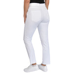 Glenmuir 女士 Kaley 高尔夫球裤 - 白色