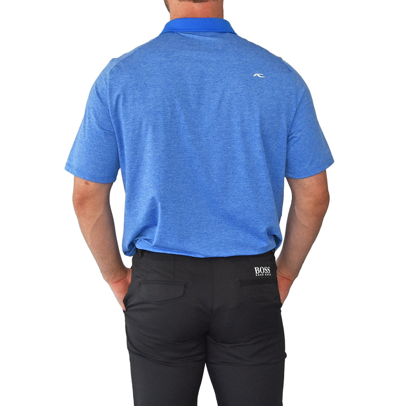 KJUS Luca Polo 高尔夫衬衫 - 百慕大蓝混色