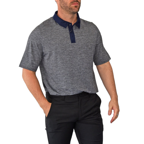 KJUS Luca Polo 高尔夫衬衫 - 钢灰色混色