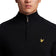 Lyle＆Scott Merino 1/4拉链套头衫 - 喷气黑色