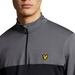 Lyle＆Scott Color Block Midlayer-真正的黑色