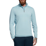 Lyle＆Scott Tonal Eagle Tech 1/4 Zip Midlayer -Blue Shore