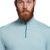 Lyle＆Scott Tonal Eagle Tech 1/4 Zip Midlayer -Blue Shore