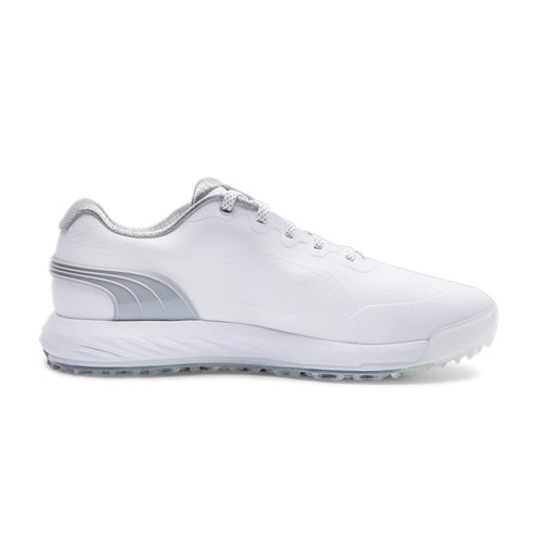 Puma Alphacat Nitro 高尔夫球鞋 - 白色/浅灰色/Puma 银色