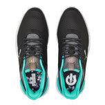 PUMA X PTC IGNITE高架尖刺高尔夫球鞋 -  Puma黑色/水上绿/令人震惊的粉红色