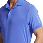 RLX Ralph Lauren Solid Airflow Performance Polo 衫 - 斯科茨代尔蓝色