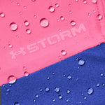 Under Armour 女士 Storm Mid-Layer Golf 1/2 拉链 - 粉色朋克/Versa 蓝色