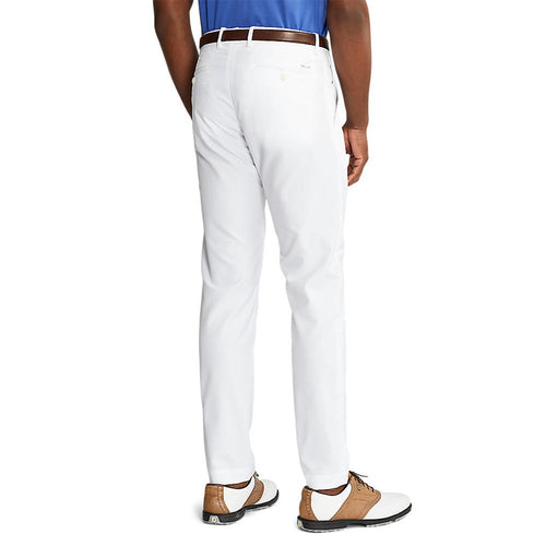 RLX Ralph Lauren 运动轻质弹力修身柏木高尔夫球裤 - 纯白色