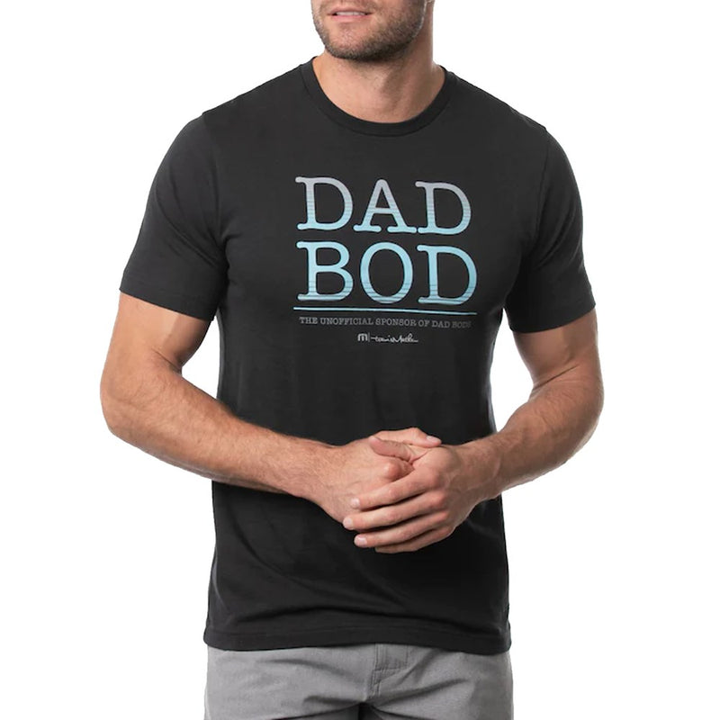 Travis Mathew Dad Bod 2.0 高尔夫衬衫 - 黑色