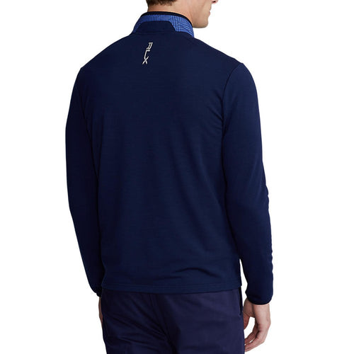 RLX Ralph Lauren Cool Wool 全拉链夹克 - 法国海军蓝/自由格纹