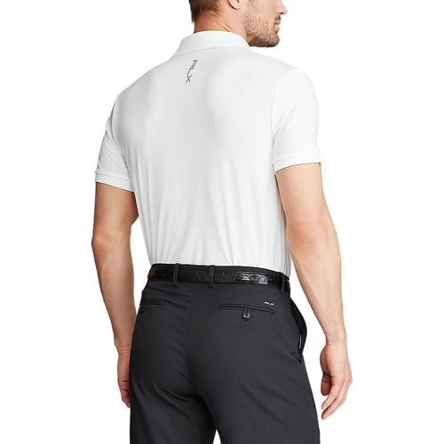 RLX Ralph Lauren Solid Airflow Performance Polo 衫 - 纯白色
