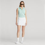 RLX Ralph Lauren 女子巡回赛表演无袖高尔夫衬衫 - 四月绿