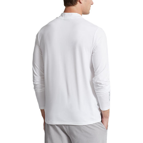 RLX Ralph Lauren 高性能小高领套头衫 - 纯白色