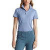 RLX Ralph Lauren 女式巡回演出高尔夫衬衫 - 深蓝色