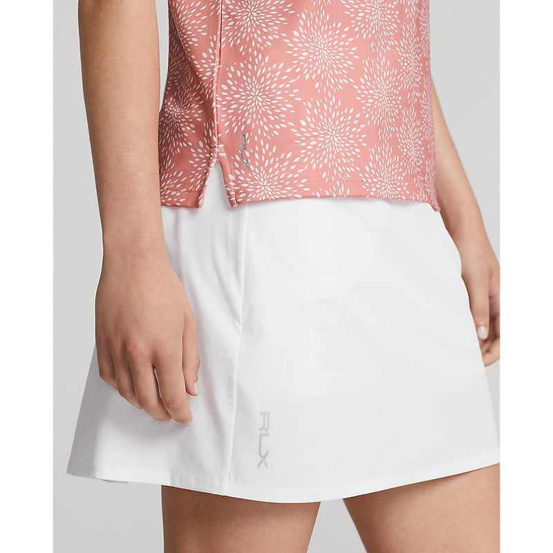 RLX Ralph Lauren 女式印花气流性能高尔夫衬衫 - Dolce Pink Petal Burst