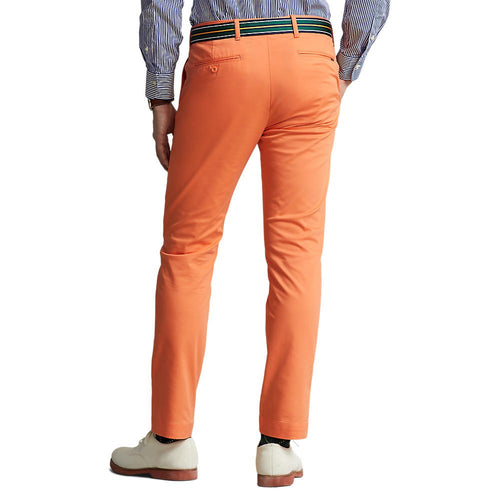 Polo Golf Ralph Lauren 定制版型高性能斜纹棉布裤 - 经典桃色